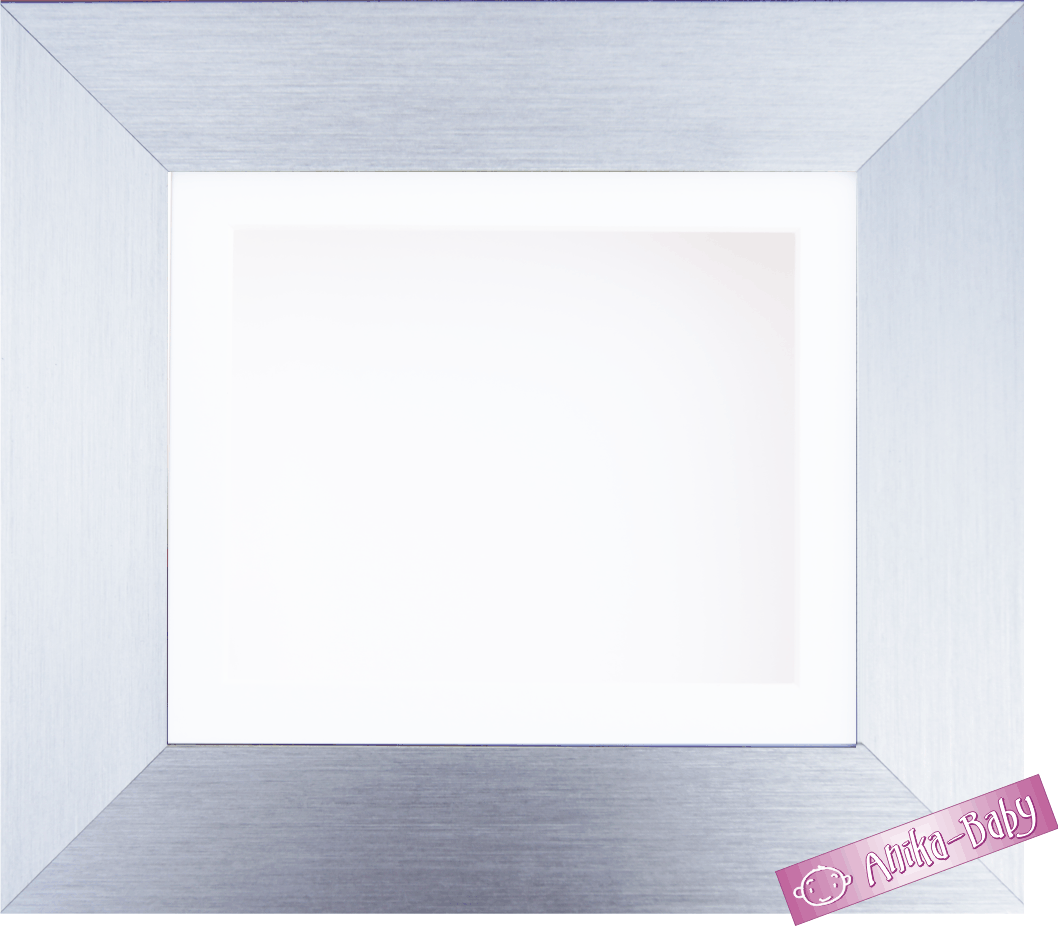 Silver effect 3D Shadow Box Display Frame Kit Mount Wedding Medal Casts